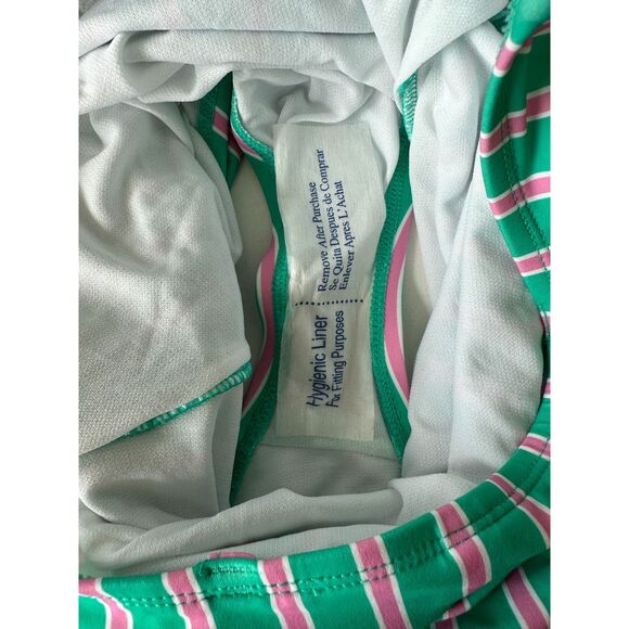 NWT Draper James Prep In Your Step Draped Bandeau One Piece Swimsuit Size XS - Picture 7 of 10